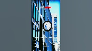 Man in clock sweeper #science #sciencefacts