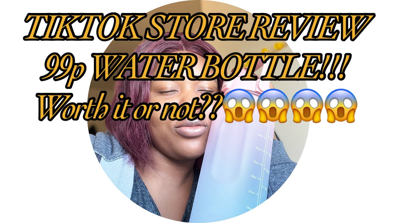 How to assemble 99p TikTok water bottle Reviewing TikTok's 99p Bottle