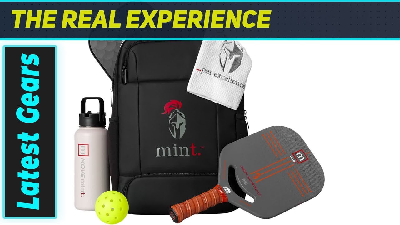 MINT Pro Spartan: The Ultimate Pickleball Gear Organizer!