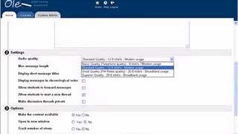 Adding a voice board to your Blackboard course