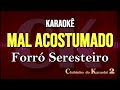 Forró Seresteiro - Mal acostumado - Karaokê FL