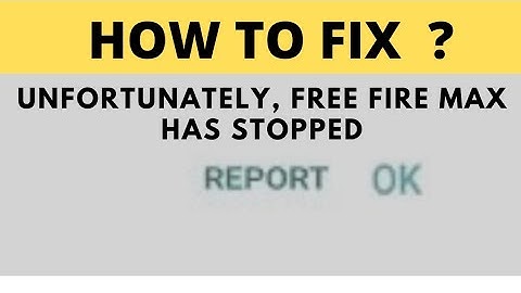 How To Fix Unfortunately Free Fire Has Stopped Error || Android Mobile | FING 24