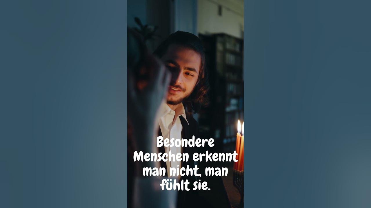 Besondere Menschen erkennt man nicht, man fühlt sie shorts YouTube Besondere Menschen erkennt man nicht, man fühlt sie shorts YouTube