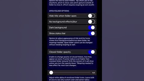 FolderControllerXII- Awesome folder enhancement tweak for iOS 11-12, all devices. New update!