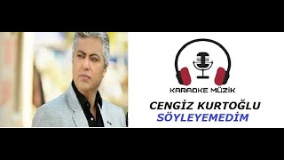 Söyleyemedim Karaoke (Cover)