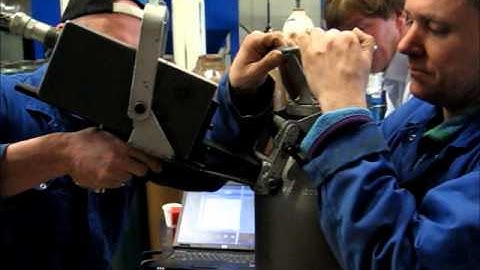 Telesis TMM5100 pinmarking gas bottles Маркировка баллонов