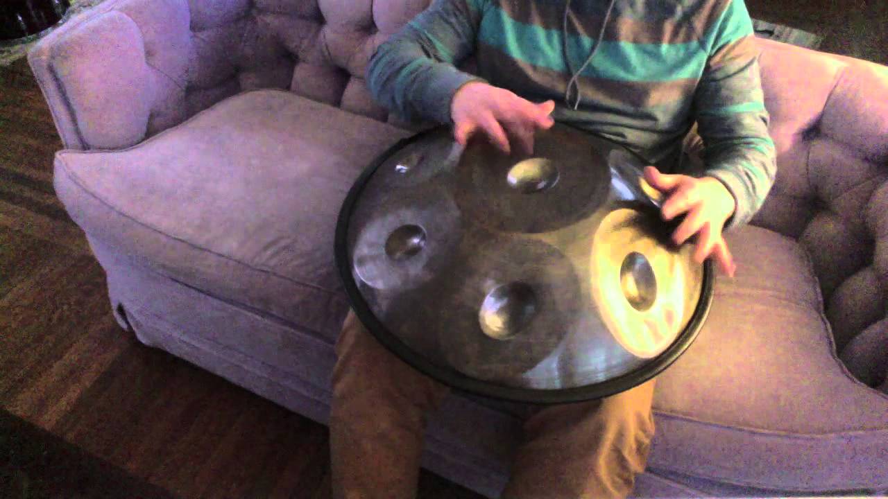 Handpan arpeggios slow to fast!