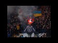 Фаны "Шахтера" сожгли флаг Новороссии на матче с "Динамо"