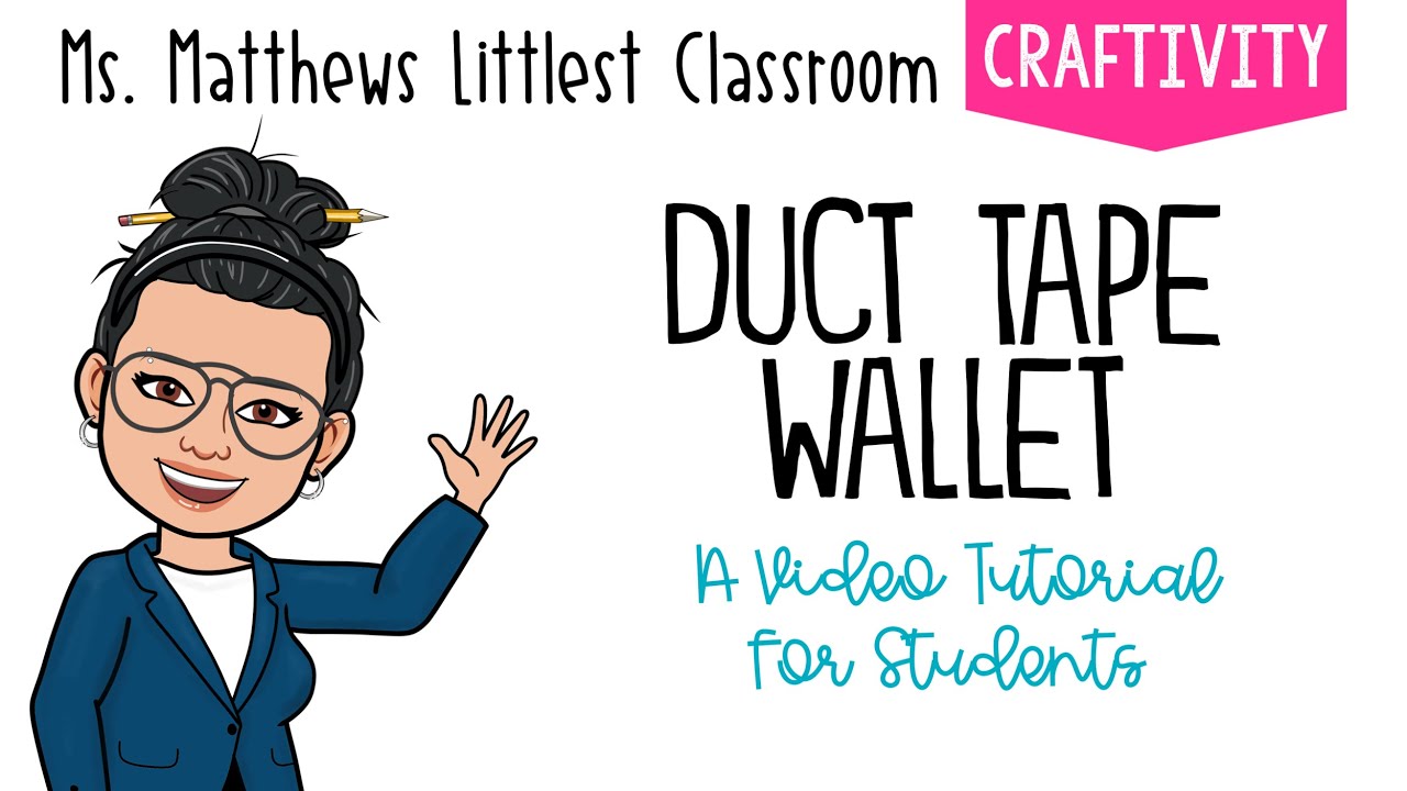 Duct Tape Wallet Tutorial