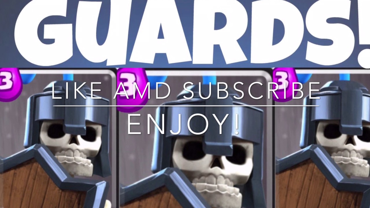 'Clash Royale ™' Guards!!!! 