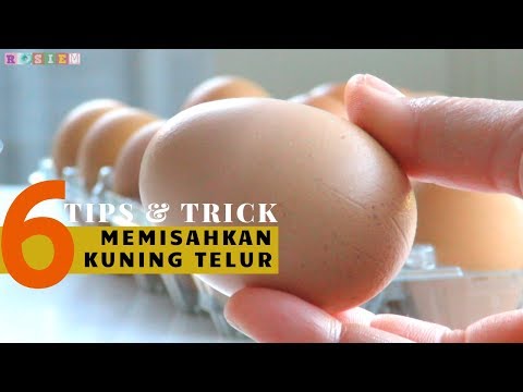 Video: Cara Memisahkan Kuning Telur