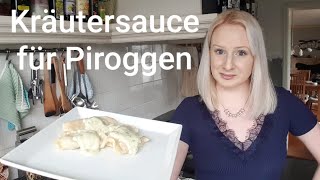 Veggie Und Vegan Kräutersauce Für Polnische Piroggen Pierogi Sauce