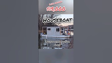 Built and Living on a Houseboat for $15,000