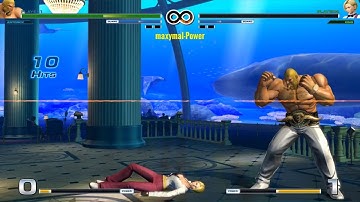 KOF XIV (Version 2.01) - Antonov - 100% Combo - LIVE (Not VERSUS all the characters !).