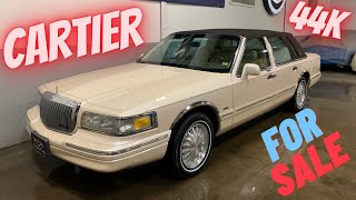 1997 Lincoln Town Car Cartier w/44k miles LAST Of the GOOD ONES Modern Classic THIS IS THE ONE!