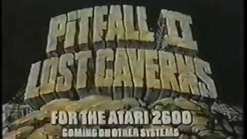 Activision - Atari VCS/2600 commercial - Pitfall II: Lost Caverns
