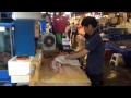 Noryangjin Fish Market . Seoul.Korea . Sushimi .Сашими . Мастерт!!!класс!!. Sushimi Korea Seoul