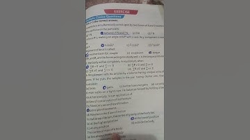 new syllables 9 physics CH 4 solved Exercise MCQs|