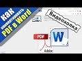 Как конвертировать PDF в документ Word (без программ)