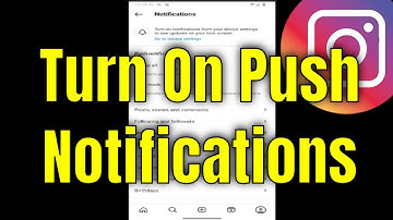 How to Turn On Push Notifications on Instagram [2025]