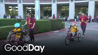 Giving kids the gift of riding a bike
