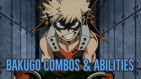 Bakugo Moves & Combos! | Jump Force |