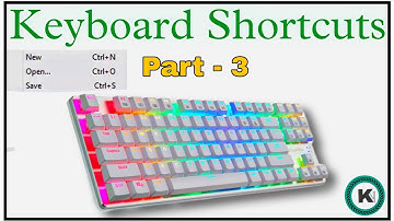 MS Excel Keyboard Shortcuts | Keyboard Shortcuts Part-3 | Knowledge vaso