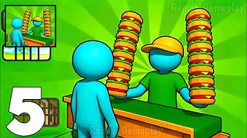 Sandwich Way: Idle Tycoon - Gameplay Walkthrough Part 5 - Grow Your Deli Dream (Android, iOS)