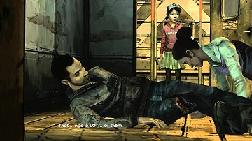 The Walking Dead -Walkthrough- Episode 3 - Long Road Ahead - part 14 THE END Full HD