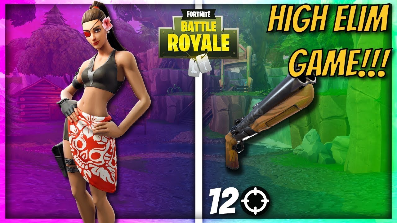 DOUBLECROSS SKIN + DOUBLE BARREL COMBO (Fortnite Season 9 Gameplay) | High Eliminations!!!