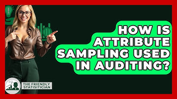 How Is Attribute Sampling Used In Auditing? - The Friendly Statistician