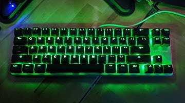 Keyboard Build: Magicforce 68 (Lubed Gateron Brown) with Silicone, Foam, and Band-Aids.