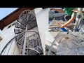 How to make a spiral stairs