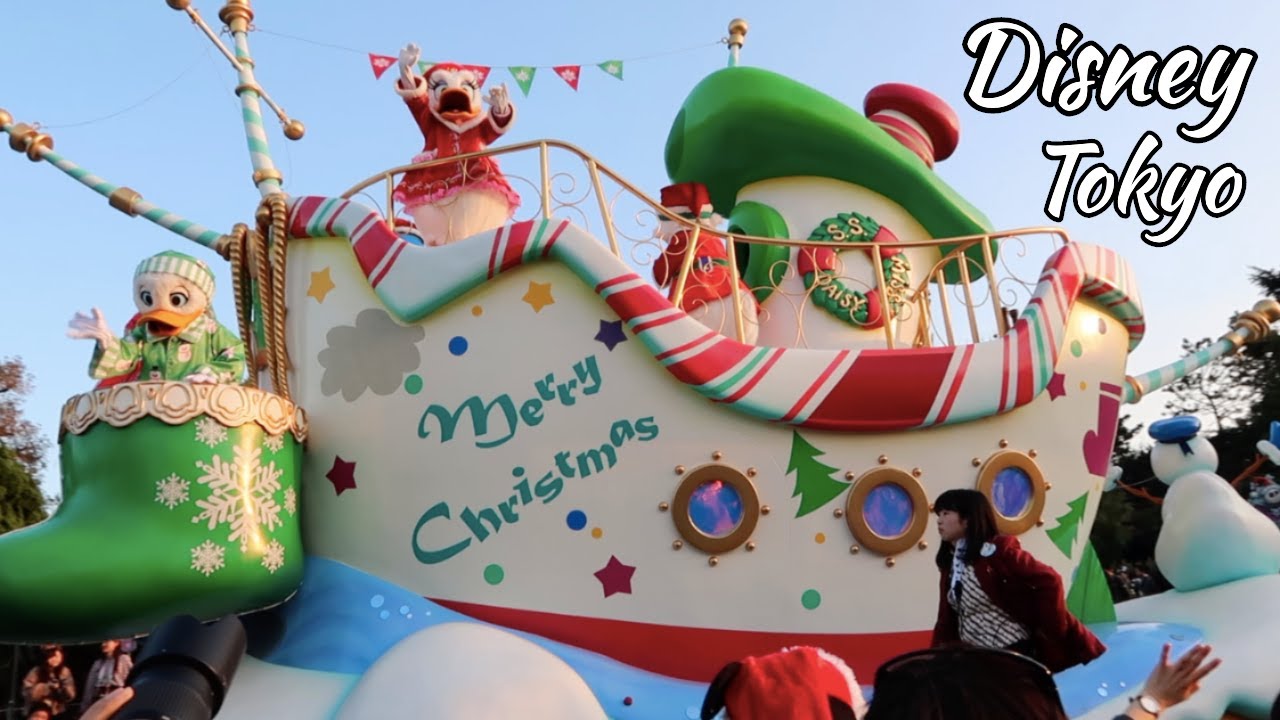 Full Tokyo Disneyland Christmas Parade 19 Youtube Full Tokyo Disneyland Christmas Parade 19 Youtube
