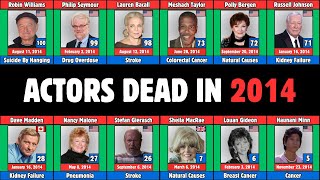 100 Famous Actors Who Died in 2014