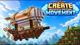 CREATE AERONAUTICS Mod IS FINALLY ON MINECRAFT BEDROCK! 🤯✈️