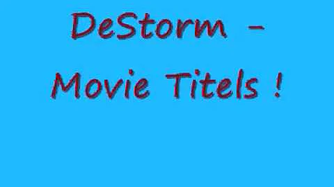 DeStorm - Rapping Movie Titels