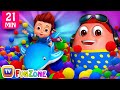 Surprise Eggs Ball Pit Show for Kids to Learn ALL Colors + More ChuChu TV Funzone Kids Songs