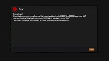How To Fix Nexus Mods Error Code 500?