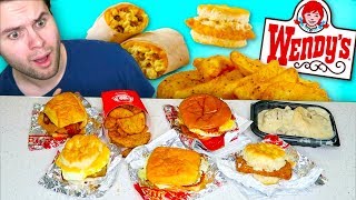 Wendy's finally got a BREAKFAST MENU and i tried EVERYTHING! - Fast Food Review