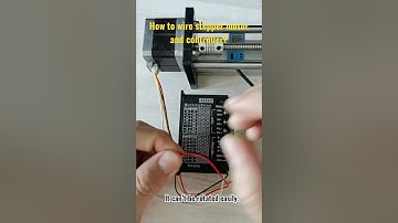 How to wire steppe motor and controller? #stepper_motor #steppers #steppermotor