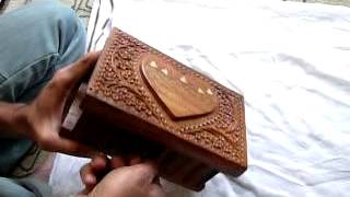 Opening a Secret Jewelry box.