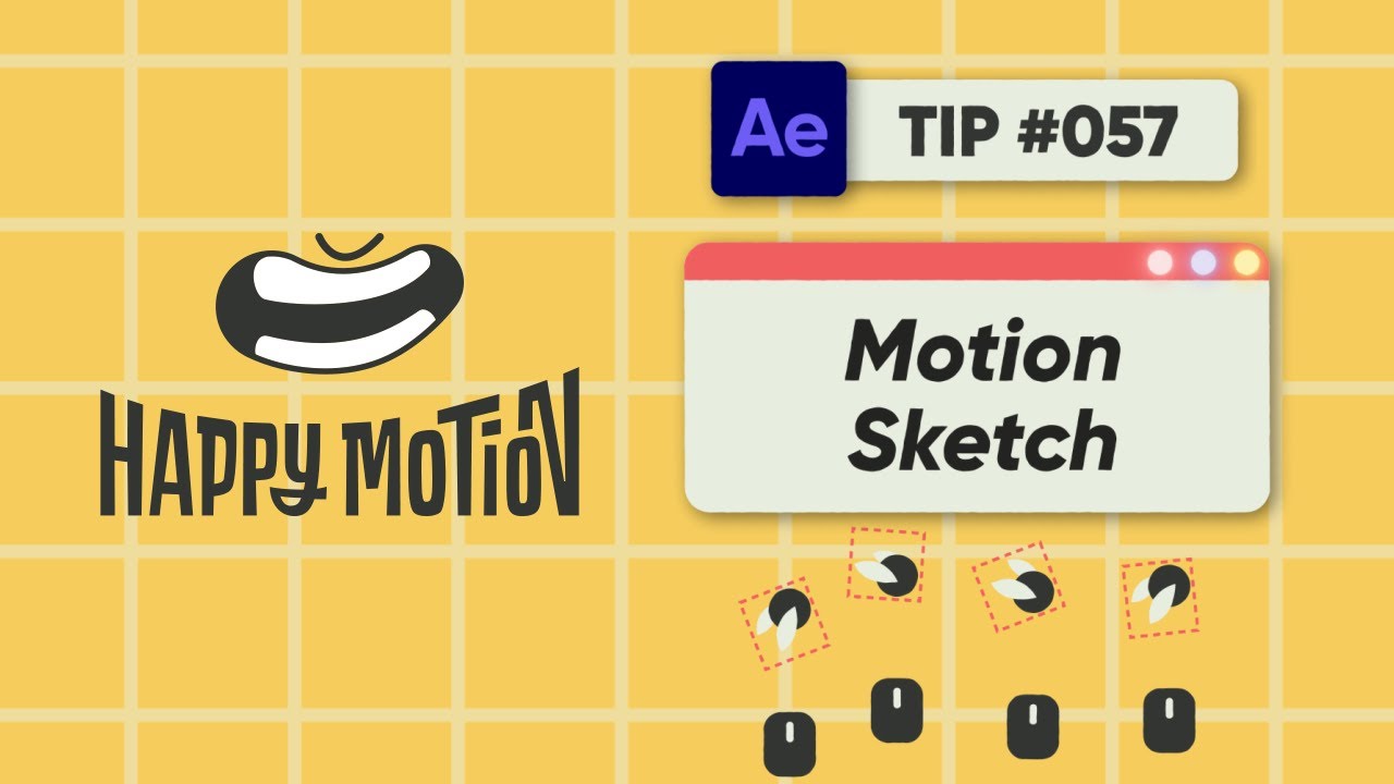 AFTER EFFECTS TIP 057 Motion Sketch YouTube
