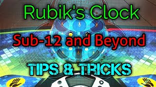 Rubiks Clock Tips | Sub-12 and Beyond