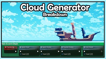 Stylized Cloud Generator Breakdown/Tutorial Unreal Engine 5