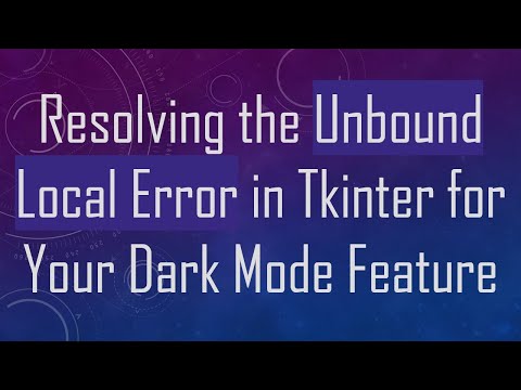 Resolving the Unbound