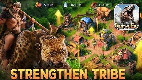 Primitive Era 10000 BC Gameplay |  Mobile And Android Game 2024 ▶️ Mobile Game