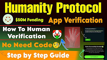 Humanity Protocol App Verification | Humanity Airdrop Update Today | Humanity App Palm Verify Guide