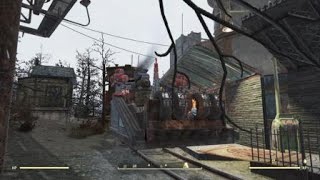 Fallout 76 train station build
