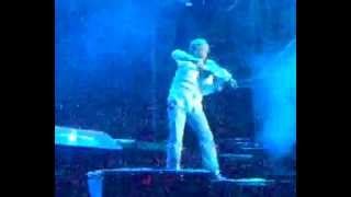 Alex DePue from the Steve Vai stage (Rome, Italy)